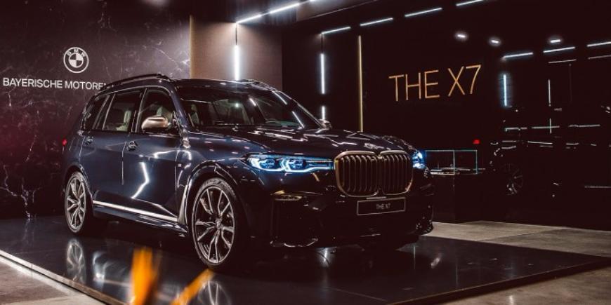 На закрытом спецмероприятии в Москве показали новый BMW X7