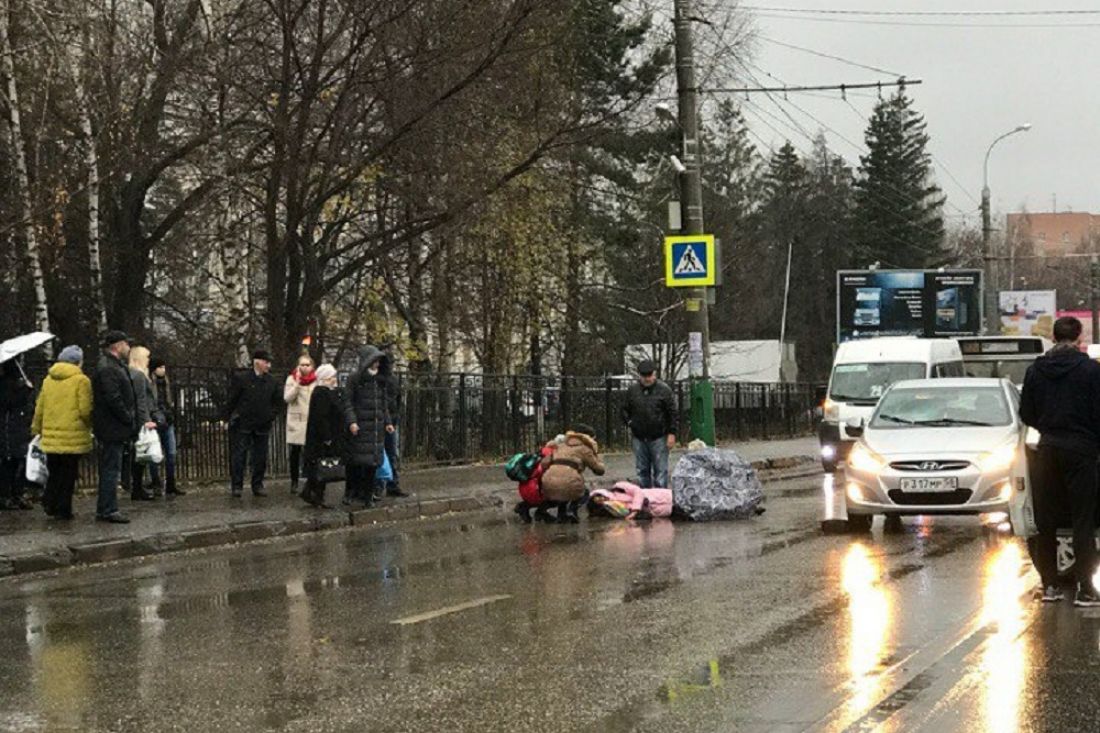 В Пензе на Суворова водитель сбил женщину и девочку на «зебре»