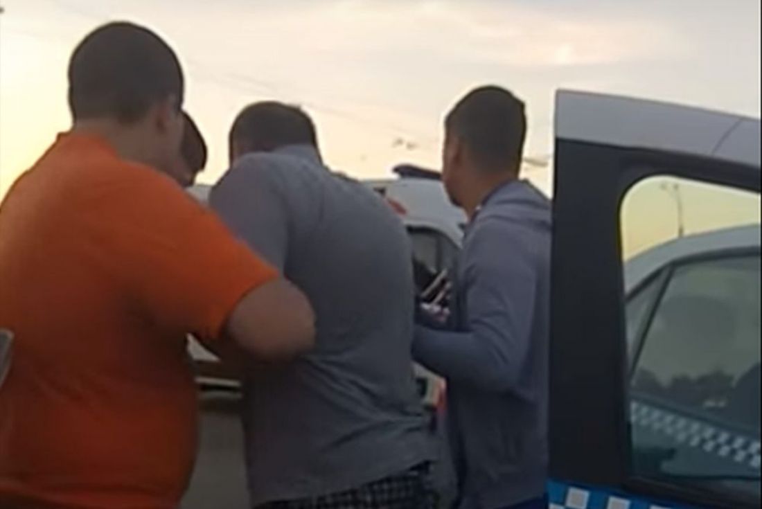 В Пензе пьяный таксист, протаранивший авто конкурента, стал антигероем ролика