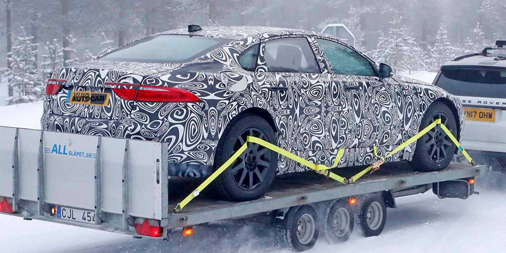 Jaguar приступил к тестам XJ нового поколения