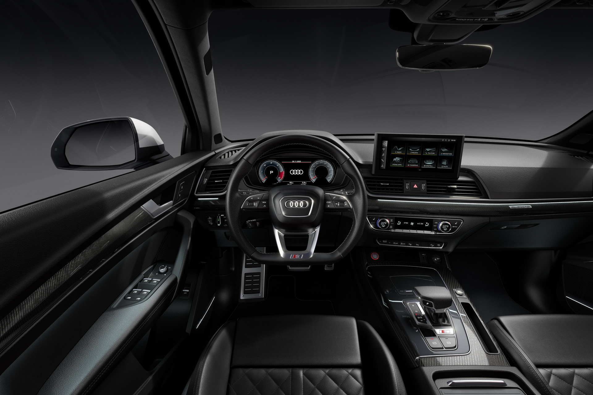 Audi SQ5 Sportback TDI 2021: дизельное спорткупе-кросс в Европе с 336 л.с.