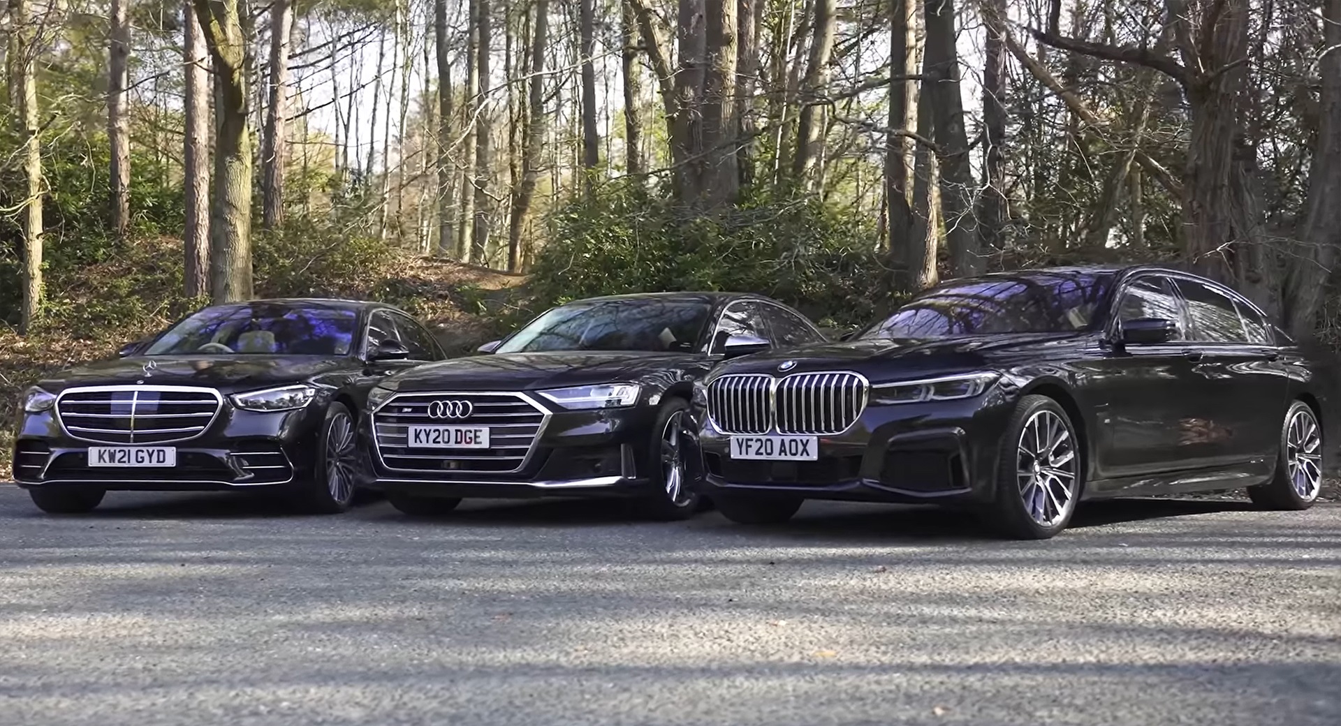Mercedes с S-Class против BMW 7-Series и Audi A8: какой роскошный седан лучше?