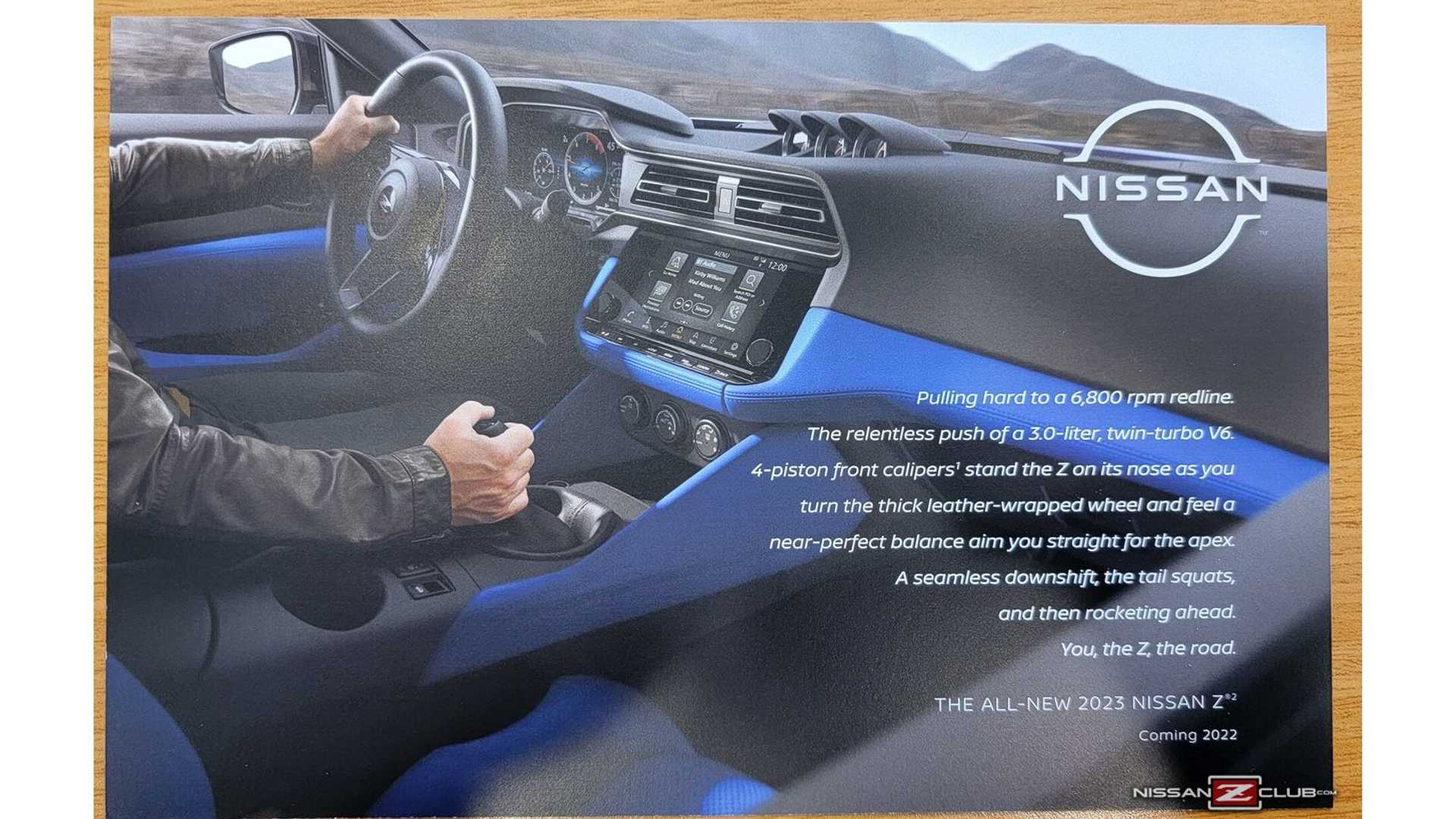 Появилась брошюра Nissan Z 2023 года, прототип готов к выпуску