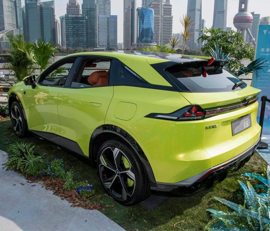 В Сети показали электромобиль из Китая Shenlan S7 перед его показом на Шанхайском автосалоне