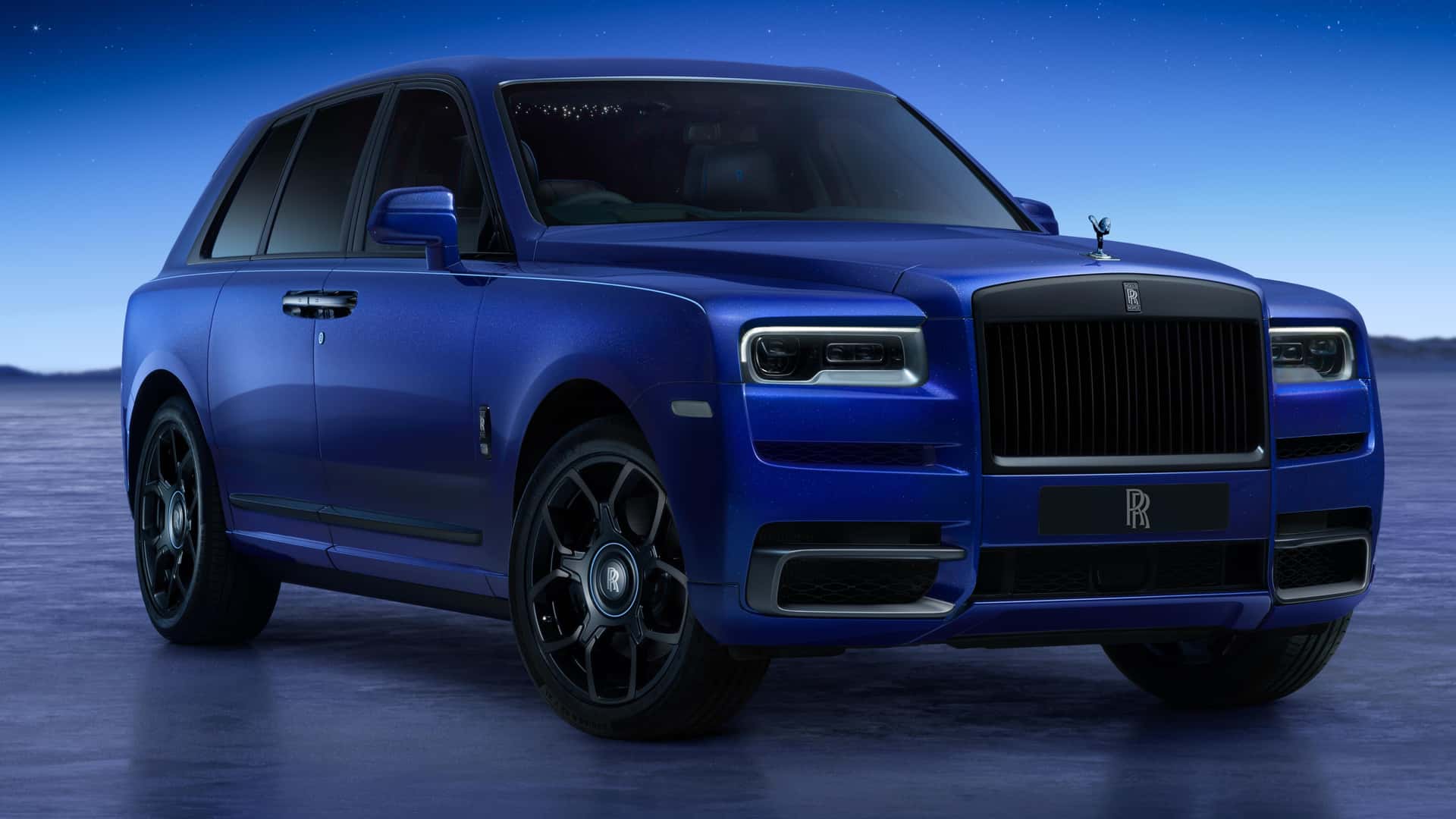 Rolls-Royce отмечает границу между Землей и космосом специальным выпуском Cullinan Blue Shadow