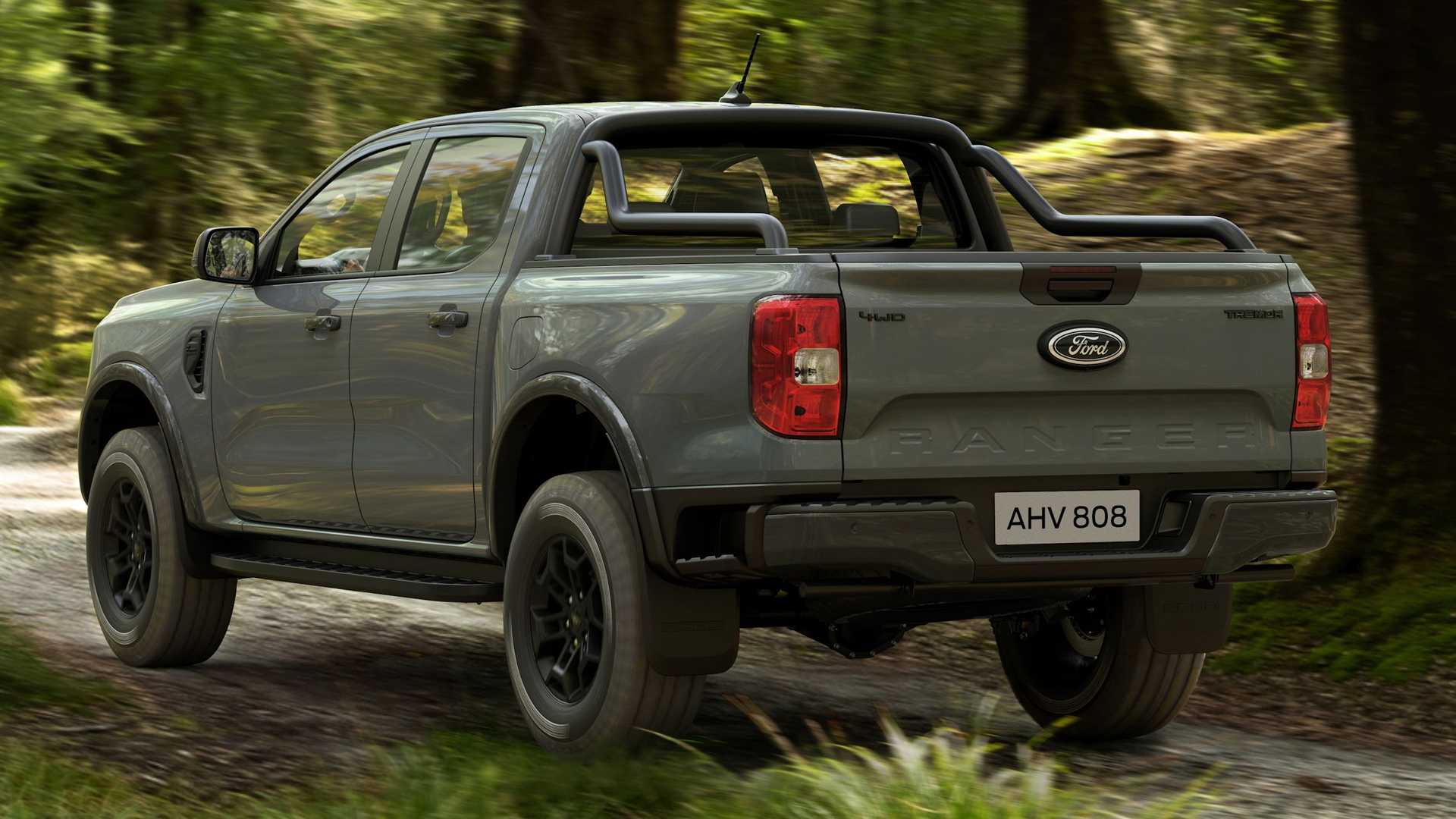 Компания Ford представила пикап Ford Ranger 2024 в новой версии Tremor