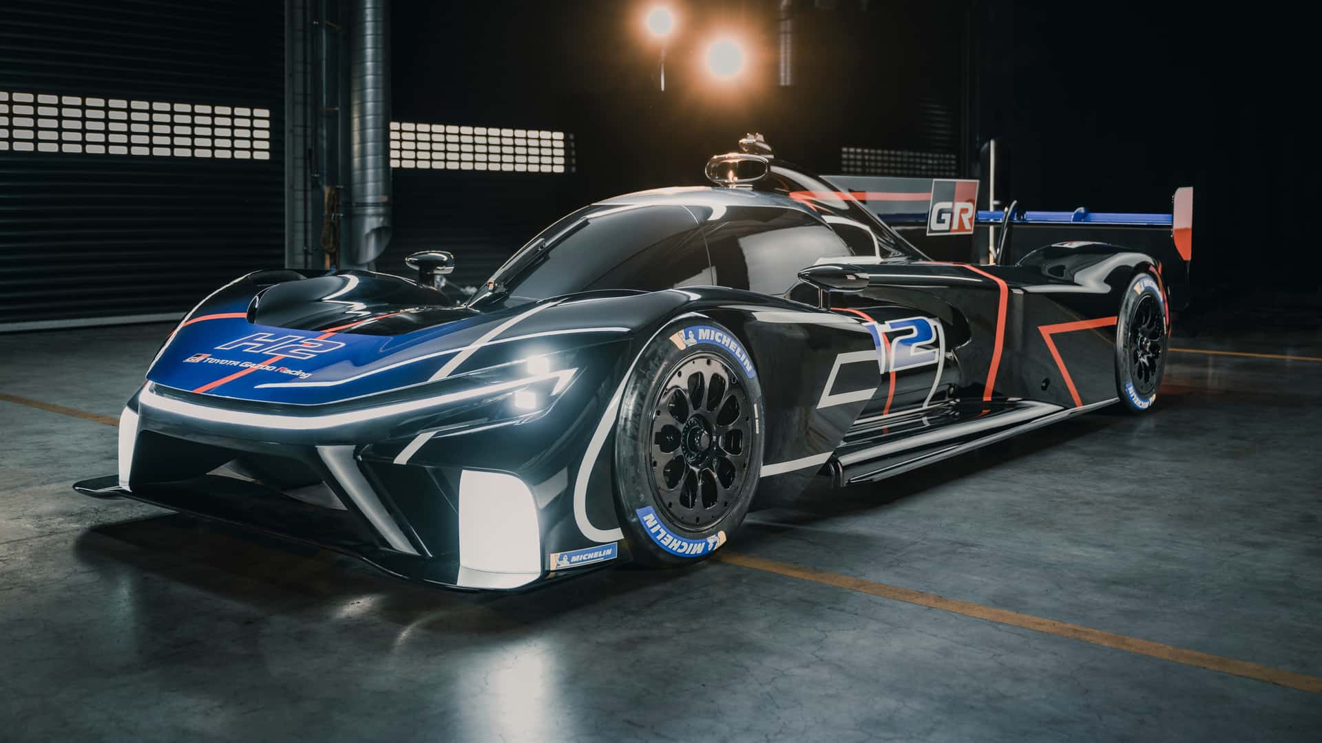 Toyota GR H2 Racing Concept — гибридный гоночный автомобиль с водородным двигателем для будущего Ле-Мана