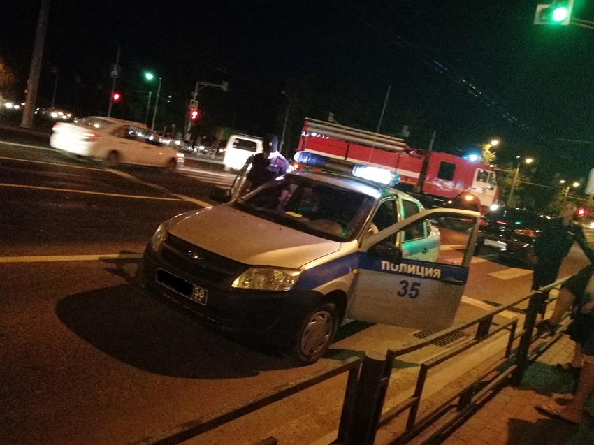 В Пензе пьяный болельщик протаранил три авто и попытался скрыться